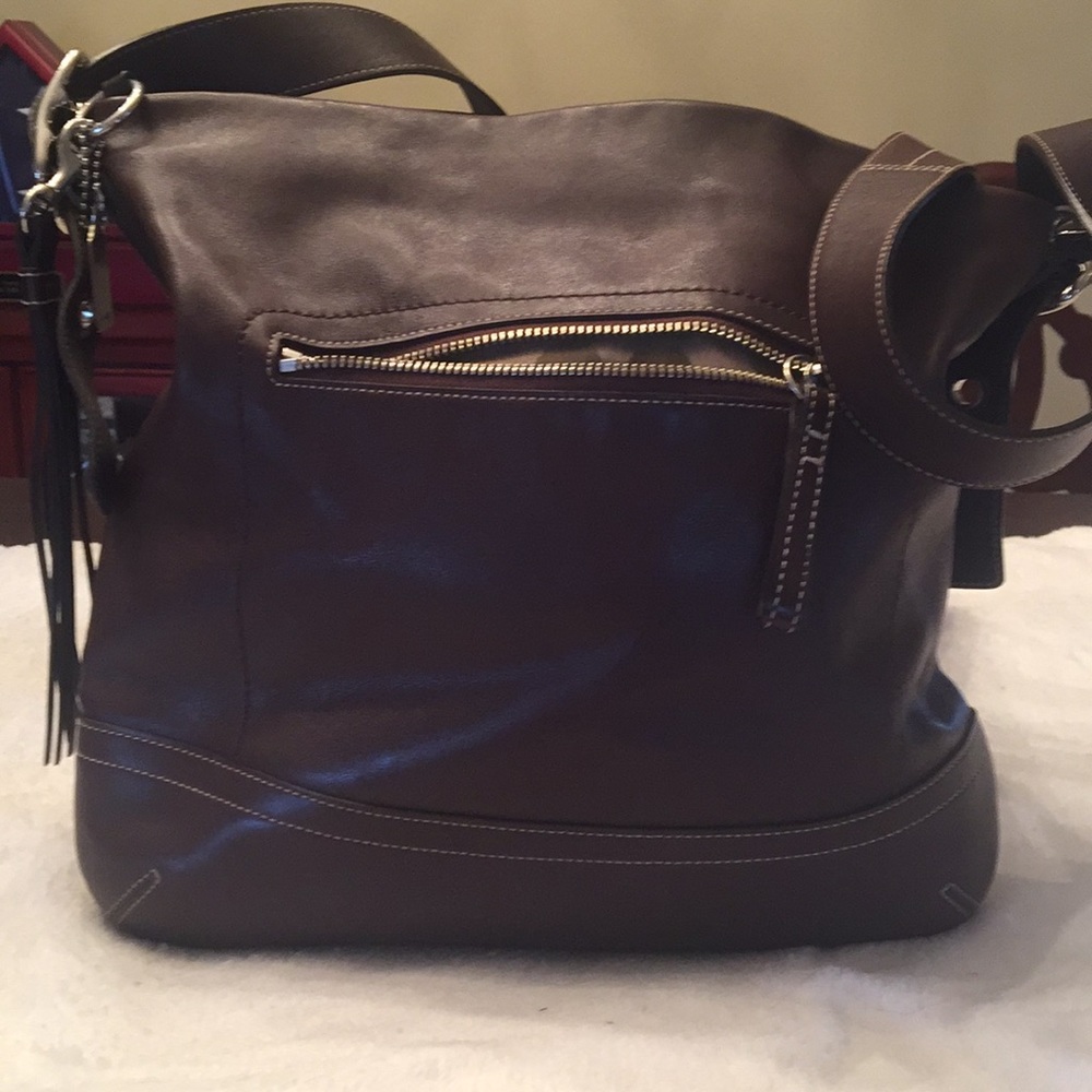Coach Leather Shoulder Bag